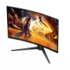 AOC C32G4Z 31.5 inch Curved Gaming Monitor, Full HD, 240Hz, 1ms, VA, FreeSync Premium, Schwarz/Rot
