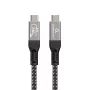 Gembird CCBP-USB4-CMCM240-0.5M Premium USB4 Type-C Lade- und Datenkabel, 40 Gbit/s, 240 W, 0,5 m