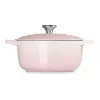 Le Creuset Signature Gusseisen Runder Schmortopf 20 cm Shell Pink