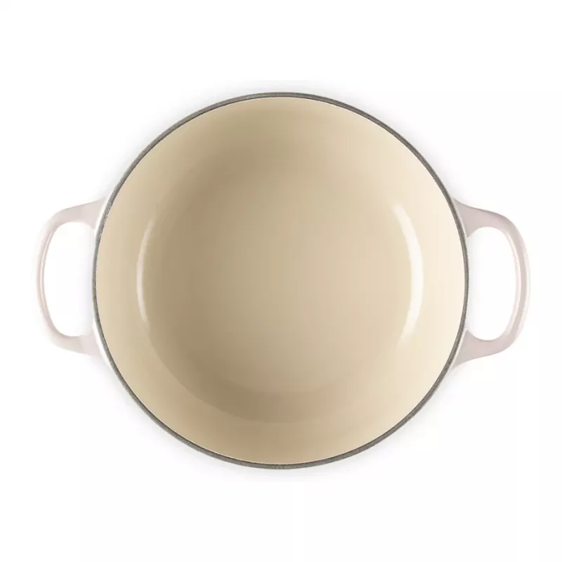 Le Creuset Signature Gusseisen Runder Schmortopf 20 cm Shell Pink