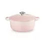 Le Creuset Signature Gusseisen Runder Schmortopf 20 cm Shell Pink