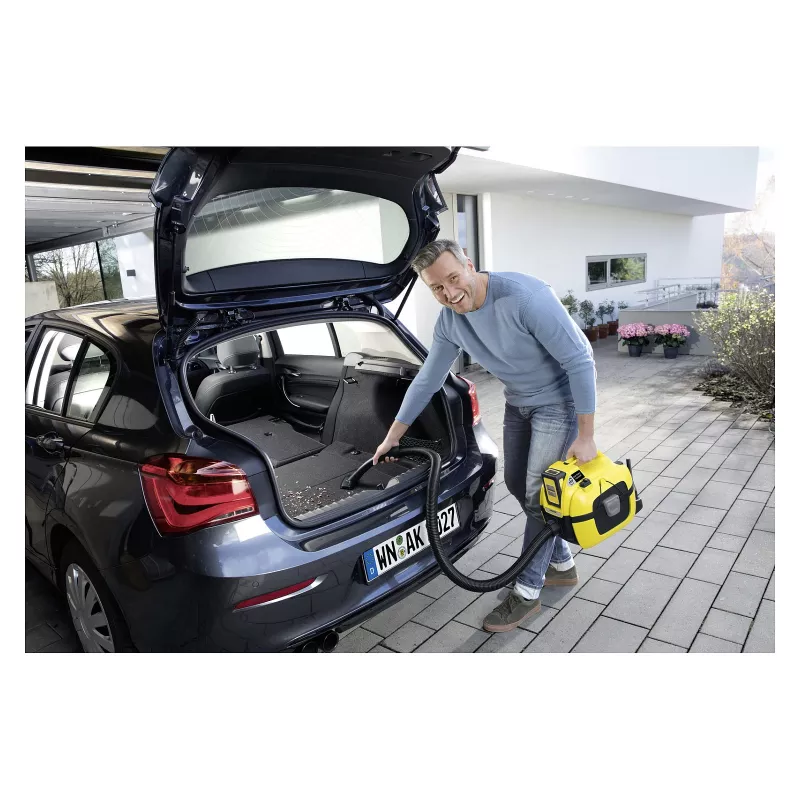 Kärcher WD 1 Compact Battery Set Nass- und Trockensauger, 15L, 1000W