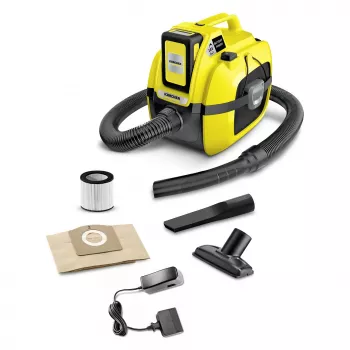 Kärcher WD 1 Compact Battery Set Nass- und Trockensauger, 15L, 1000W