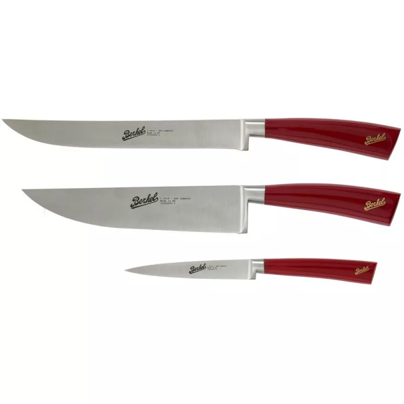 Berkel Elegance Red Chef-Set 3-tlg.