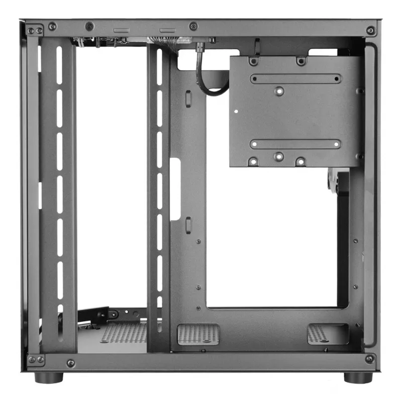 TACENS Mars Gaming MC-3TLITE Mini Tower Schwarz Tempered Glass FRGB Gehäuse