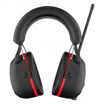 PerfectPro H-40 Gehörschutz-Kopfhörer für Baustellen mit DAB+/FM-Radio, Bluetooth 5.2, SNR 30 dB, IPX4, USB-C, Schwarz