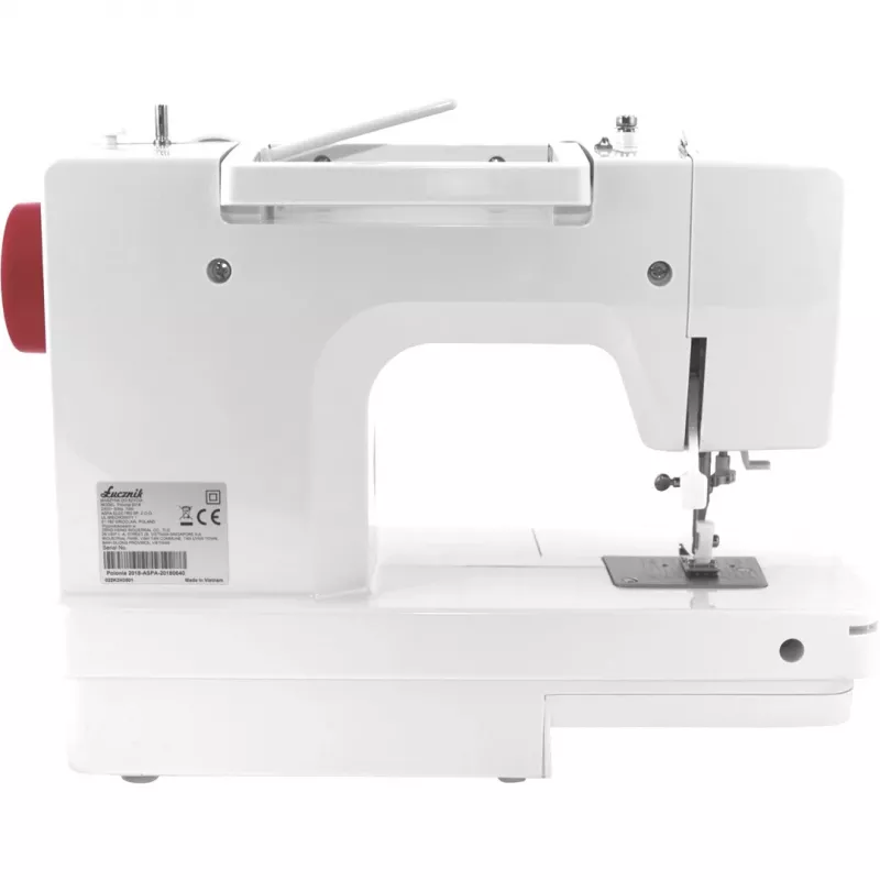 ŁUCZNIK Polonia 2018 Mechanische Nähmaschine - 22 Stichmuster, LED-Licht, Freiarmsystem