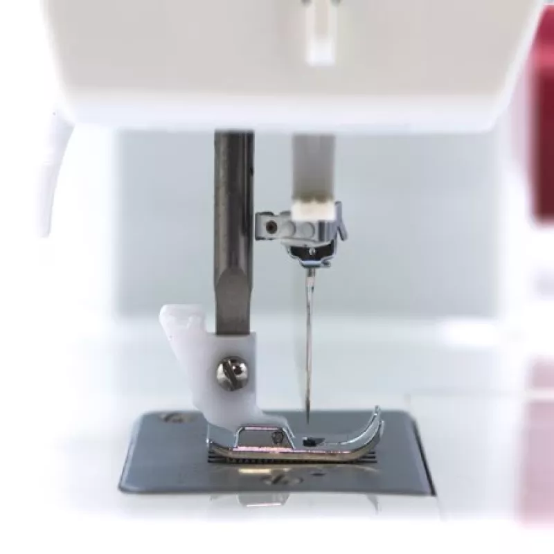 ŁUCZNIK Polonia 2018 Mechanische Nähmaschine - 22 Stichmuster, LED-Licht, Freiarmsystem