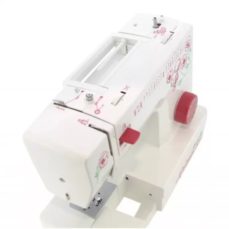 ŁUCZNIK Polonia 2018 Mechanische Nähmaschine - 22 Stichmuster, LED-Licht, Freiarmsystem