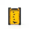 Nedis FM Radio RDFM3100YW - Tragbares FM-Radio mit Bluetooth und AUX, IPX5, Gelb