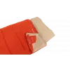 Outwell Contour Lux Red Schlafsack 220 x 85 cm -19 bis 15 °C Rechter Reißverschluss