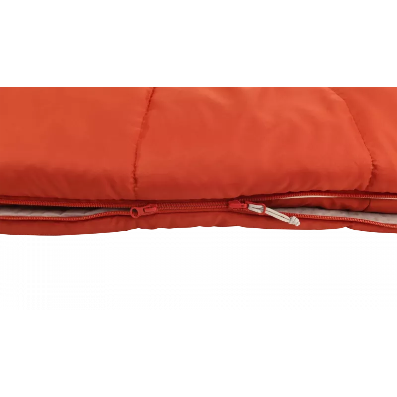 Outwell Contour Lux Red Schlafsack 220 x 85 cm -19 bis 15 °C Rechter Reißverschluss