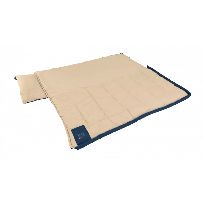 Outwell Contour Lux Deep Blue Schlafsack 220x85 cm -19 bis 15 °C Reißverschluss rechts