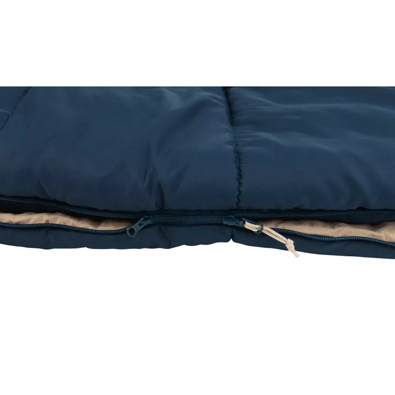Outwell Contour Lux Deep Blue Schlafsack 220x85 cm -19 bis 15 °C Reißverschluss rechts