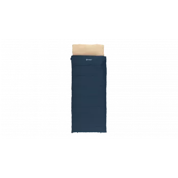 Outwell Contour Lux Deep Blue Schlafsack 220x85 cm -19 bis 15 °C Reißverschluss rechts