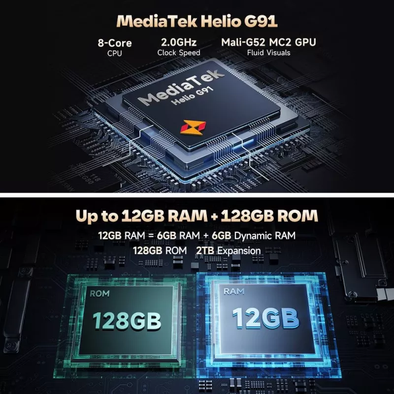 ULEFONE Armor X16 6GB/128GB Sand Dune Robustes Mobiltelefon