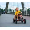 MILLY MALLY Pedal Go-Kart Thor Black, Stahlrahmen, EVA-Schaumräder, Handbremse, Vorwärts/Rückwärts, für Kinder 3-8 Jahre, max. Belastung 30 kg