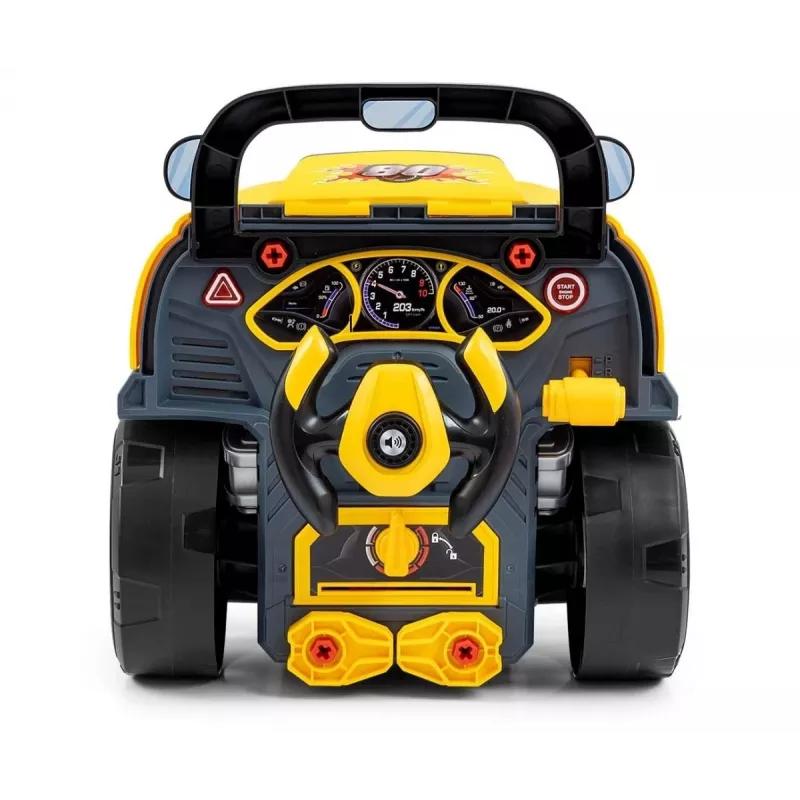 MILLY MALLY Mechanic Workshop Set mit zerlegtem Motor N-Gine Gelb