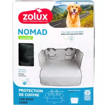 ZOLUX Nomad Kofferraumschutz - wasserdichtes Polyester, Universalpassform, Schwarz