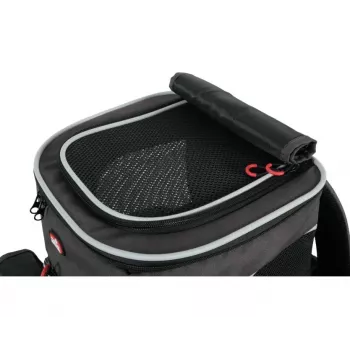 ZOLUX Nomad Pet Carrier Rucksack für Hunde und Katzen mit Laptopfach - 33x29x40 cm, Anthrazitgrau