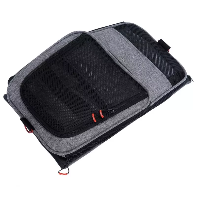 ZOLUX NOMAD M Expandierbare Haustiertransporttasche 44x28x28 cm Grau