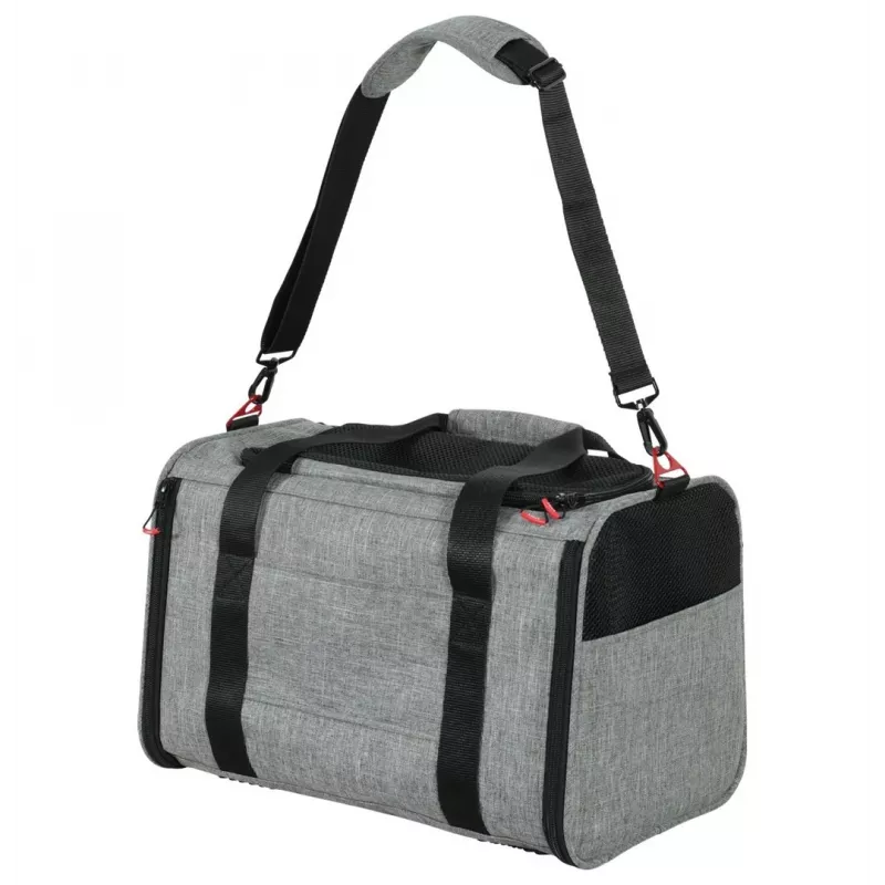 ZOLUX NOMAD M Expandierbare Haustiertransporttasche 44x28x28 cm Grau