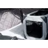 ZOLUX NOMAD L Faltbare Stoff-Haustiertransportbox, Groß, Grau & Schwarz, 91,4x63,5x63,5 cm