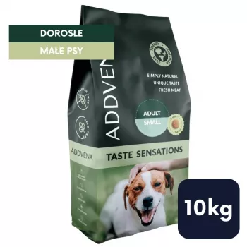 ADDVENA TASTE SENSATIONS Trockenfutter für ausgewachsene Hunde kleiner Rassen 10 kg