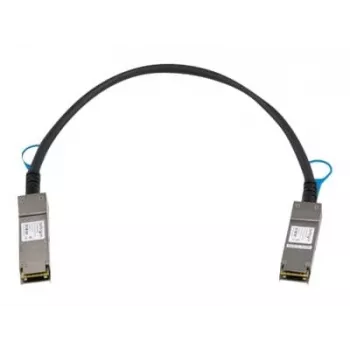 StarTech.com 0,5 m QSFP+ Direct Attach Cable - MSA-konform - 40G QSFP+ passives Twinax-Kabel - QSFP auf QSFP - Schwarz