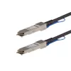 StarTech.com 0,5 m QSFP+ Direct Attach Cable - MSA-konform - 40G QSFP+ passives Twinax-Kabel - QSFP auf QSFP - Schwarz