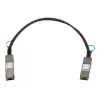 StarTech.com 0,5 m QSFP+ Direct Attach Cable - MSA-konform - 40G QSFP+ passives Twinax-Kabel - QSFP auf QSFP - Schwarz