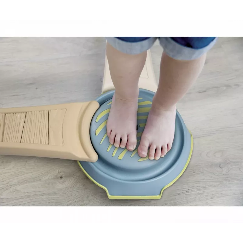 Smoby Life Balance Beam Set für Kinder - 10-teiliger modularer Balancierkurs mit Steinen, Innen/Außen, ab 2 Jahren