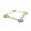 Smoby Life Balance Beam Set für Kinder - 10-teiliger modularer Balancierkurs mit Steinen, Innen/Außen, ab 2 Jahren