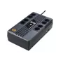 ORVALDI USV AM-1000LCD USB Line-Interactive 1000VA 600W 8x Schuko-Steckdosen LCD-Display