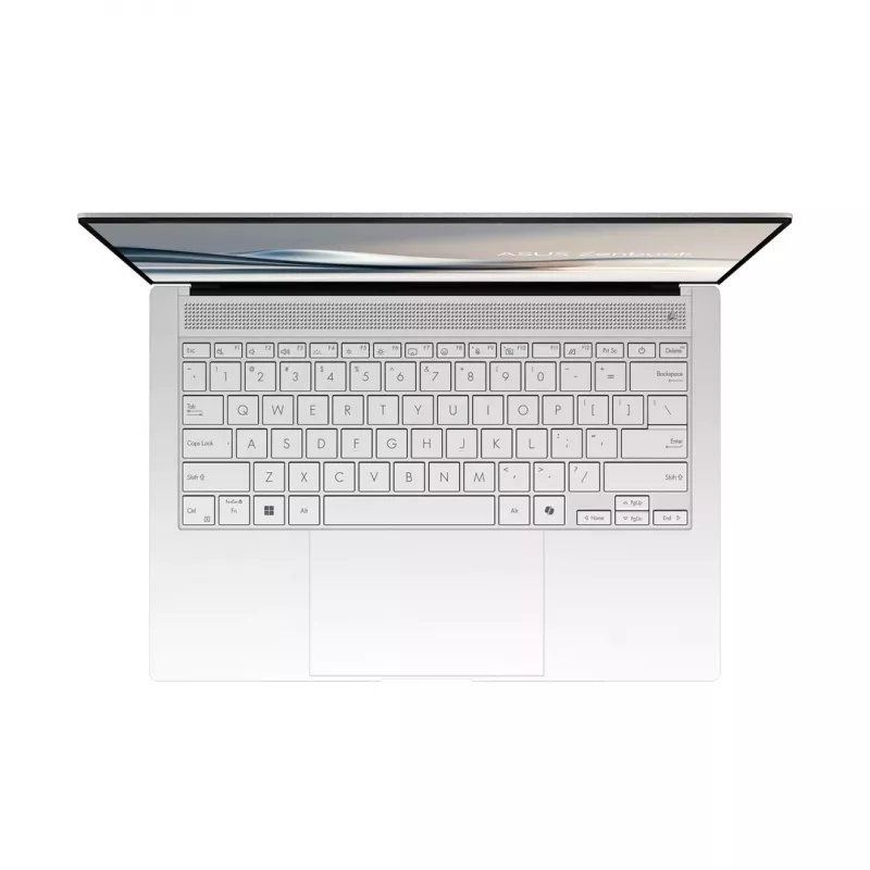 ASUS Zenbook S 14 UX5406SA-QJ502W Ultra 7 256V 14.0 inch WUXGA OLED 60Hz 400nits Anti-Glare 16GB LPDDR5X 512GB SSD Intel Arc Graphics FHD Kamera 72WHrs Windows 11 Scandinavian White