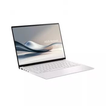 ASUS Zenbook S 14 UX5406SA-QJ502W Ultra 7 256V 14.0 inch WUXGA OLED 60Hz 400nits Anti-Glare 16GB LPDDR5X 512GB SSD Intel Arc Graphics FHD Kamera 72WHrs Windows 11 Scandinavian White