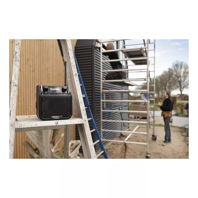 PerfectPro DABPRO Job Site Radio DAB+ FM Bluetooth IP65 Schwarz