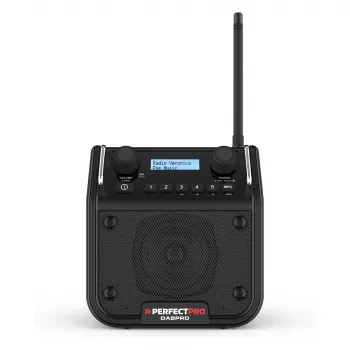 PerfectPro DABPRO Job Site Radio DAB+ FM Bluetooth IP65 Schwarz