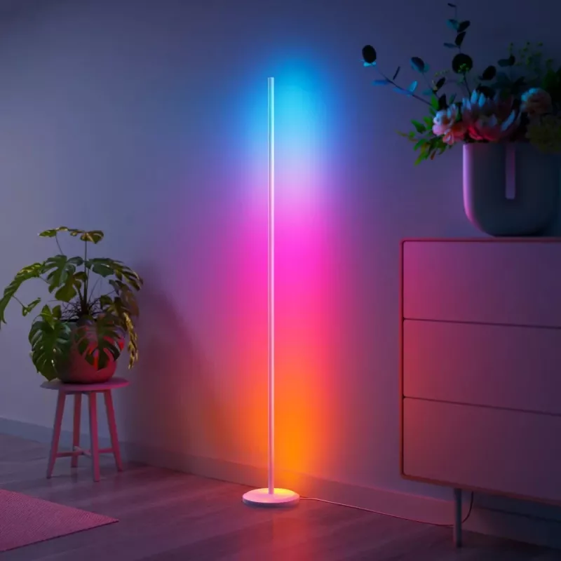 Nanoleaf Stehleuchte Smart Matter WiFi 1700Lm RGBW, Weiß | 22 W | 16 Mio. Farben