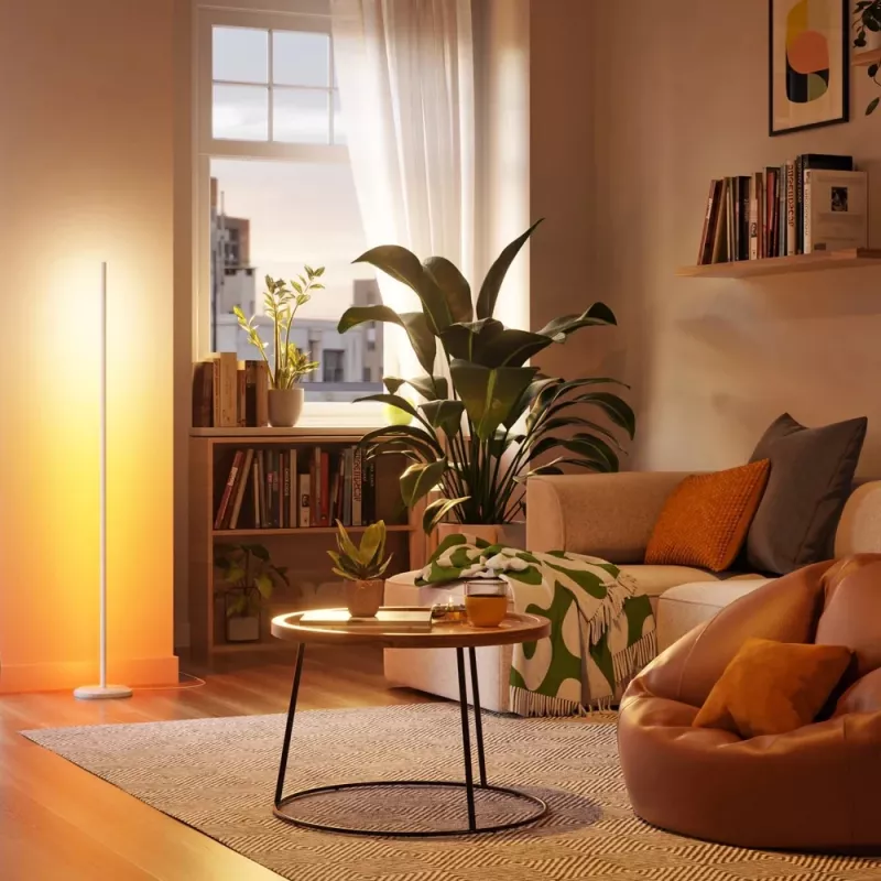 Nanoleaf Stehleuchte Smart Matter WiFi 1700Lm RGBW, Weiß | 22 W | 16 Mio. Farben