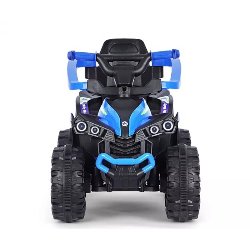 MILLY MALLY Kinderfahrrad mit Schiebestange Wildblau