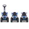MILLY MALLY Kinderfahrrad mit Schiebestange Wildblau