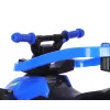 MILLY MALLY Kinderfahrrad mit Schiebestange Wildblau