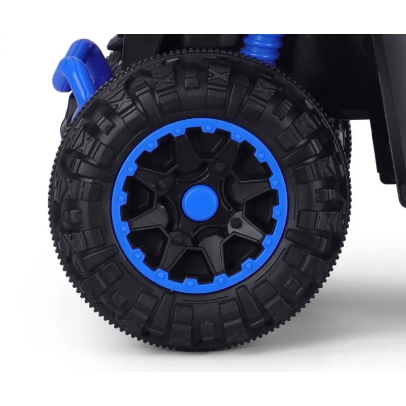 MILLY MALLY Kinderfahrrad mit Schiebestange Wildblau