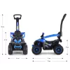 MILLY MALLY Kinderfahrrad mit Schiebestange Wildblau