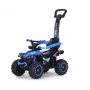 MILLY MALLY Kinderfahrrad mit Schiebestange Wildblau