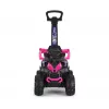 MILLY MALLY Kinderfahrrad mit Schiebestange Wild Pink 12 Zoll
