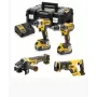 DEWALT DCK440P2T-QW 18V 4-teiliges Akku-Kombi-Set (2x5,0Ah, XR Li-Ion, bürstenlos)