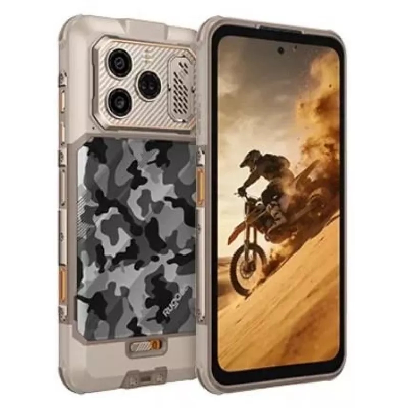 ULEFONE XEVER 8 8/256GB Sand Dune Robustes Smartphone IP68/IP69K