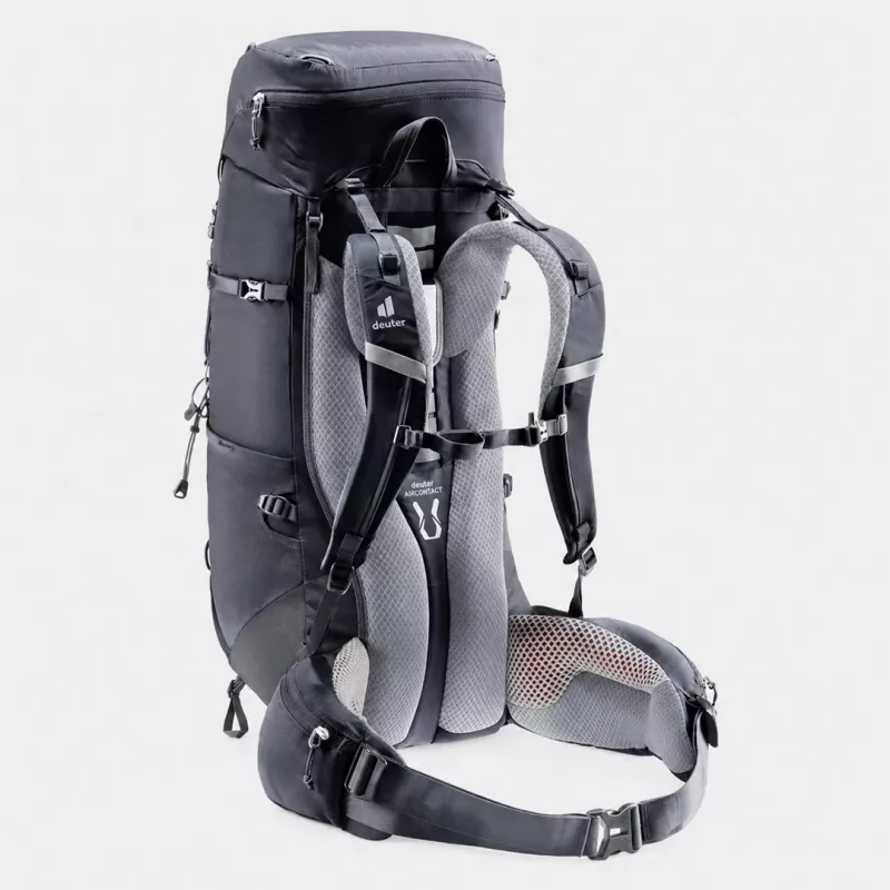 Deuter Aircontact Lite 40+10 Rucksack Schwarz/Grau